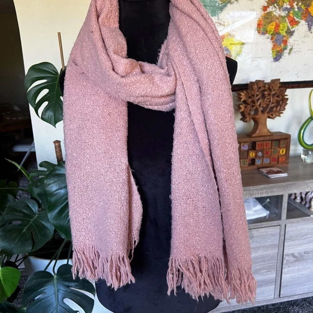 Pull&Bear Pink Scarf